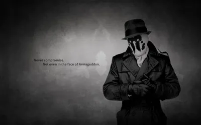 Dark Moody Rorschach Wallpaper 4K, Black/Dark category