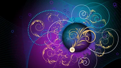 Abstract Cgi Fractal Wallpaper 4K, Abstract category