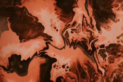 Abstract Marbled Red Black Wallpaper 4K, Abstract category