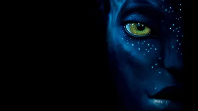 Close Blue Skinned Character Face Black/Dark Wallpaper 4K 1920x1080 Hd, Desktop, Wallpaper:, Featuring, A, Close-up, Of, Blue-skinned, Character, 039, Face, Movie, Brown, Red, Ultrawide, Full HD