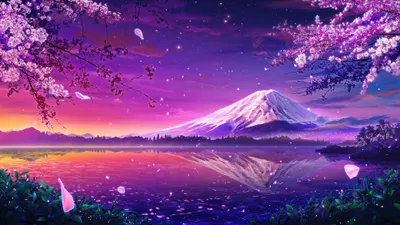 Digital Art Landscape Vibrant Nature Wallpaper 4K 3840x2160 Digital, Art, Landscape, Of, A, Vibrant, Sunset, Sky, Over, Serene, Lake, Reflecting, Brown, Gray, Ultrawide, 4K