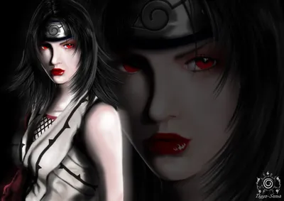 Kurenai Naruto Black Hair Black/Dark Wallpaper 4K 4961x3508 White, Landscape, 4k