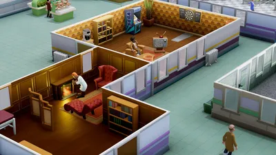 Two Point Hospital Game Abstract Wallpaper 4K 1920x1080 Gray, Full HD, Ultrawide