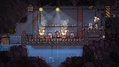 Game Oxygen Not Included Games Wallpaper 4K 3200x1800 Gray, Brown, Ultrawide, QHD