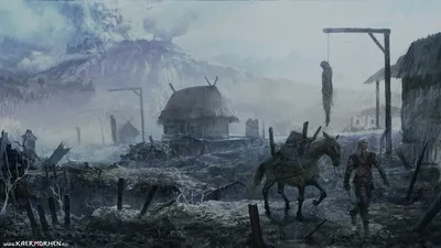 Video Game Witcher Animals Wallpaper 4K 1920x1080 Gray, Full HD, Ultrawide