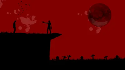 Dark Eerie Two Silhouetted Wallpaper 4K, Space category