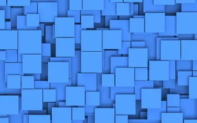 Abstract Blue Geometric Wallpaper 4K, Abstract category