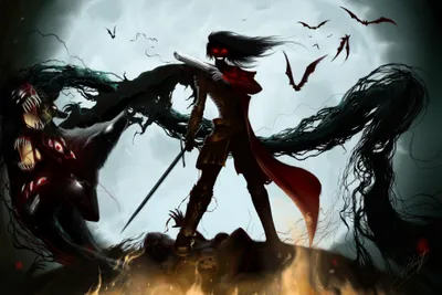 Crisp Alucard Wallpaper Black/Dark Wallpaper 4K 3871x2589 Hd, Desktop, Wallpaper:, Of, Alucard, From, The, Anime, Hellsing, Featuring, Gothic, Dark, White, Landscape, 4k