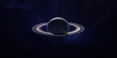 Planetary Ring Space Sci Wallpaper 4K, Space category