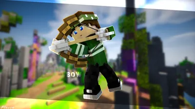 Calm Minecraft Wallpaper Games Wallpaper 4K 1920x1080 Hd, Minecraft, Pc, Desktop, Wallpaper:, Showing, A, Pixelated, Character, Aiming, Bow, Vibrant, White, Gray, Ultrawide, Full HD