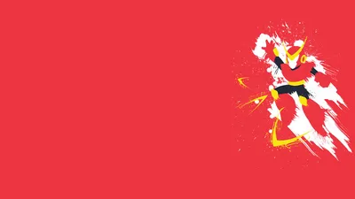 Minimalist Quick Man Wallpaper 4K, Games category