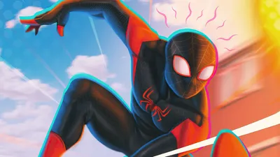 Miles Morales Spider Man Abstract Wallpaper 4K 3496x1967 Miles, Morales, Spider, Man, Movie, Spider-man:, Into, The, Spider-verse, Desktop, White, Gray, Ultrawide, QHD