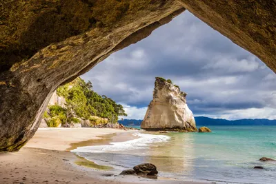 Coastal Arch New Wallpaper 4K, Nature category