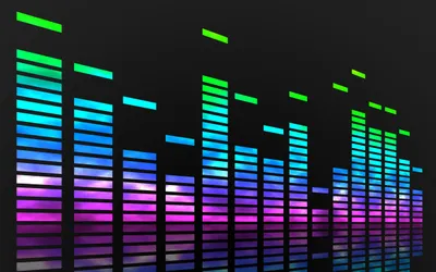 Misty Vibrant Wallpaper Abstract Wallpaper 4K 2560x1600 A, Vibrant, Hd, Pc, Desktop, Wallpaper, Featuring, Dynamic, Soundwave, Visualization, Colorful, Bars, Pink, Yellow, Ultrawide, QHD
