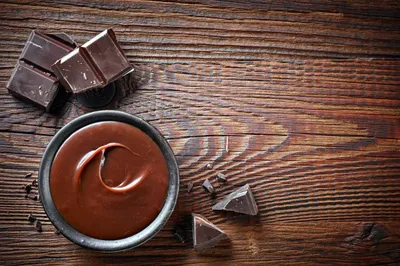 Calm Rich Wallpaper Abstract Wallpaper 4K 2098x1399 Hd, Pc, Desktop, Wallpaper, Featuring, Rich, Smooth, Melted, Chocolate, Bowl, Alongside, Broken, Gray, Landscape, Full HD