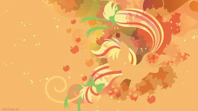 Minimalist Applejack Show Little Minimal Wallpaper 4K 3840x2160 Minimalist, 4k, Ultra, Hd, Wallpaper:, Featuring, Applejack, From, Show, Little, Pony, Friendship, Orange, Purple, Ultrawide