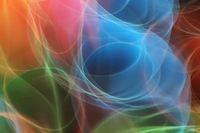 Abstract Multicolored Curved Translucent Shapes Abstract Wallpaper 4K 3456x2304 Brown