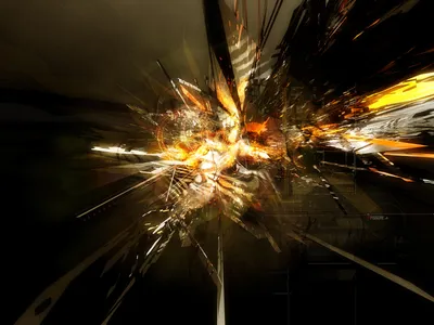 Serene Vibrant Wallpaper Abstract Wallpaper 4K 1600x1200 A, Vibrant, Hd, Wallpaper:, Featuring, An, Abstract, Explosion, Colors, Shapes, Creating, Dynamic, Orange, Brown, Landscape