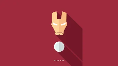 Minimalist Comic Iron Man Mask Minimal Wallpaper 4K 3840x2160 Minimalist, Comic-style, Iron, Man, Mask, And, Arc, Reactor, Red, Designed, Ultra, Desktop, Brown, Pink, Ultrawide, 4k