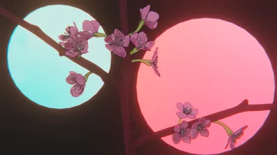 Crisp Minimalist Wallpaper Minimal Wallpaper 4K 3840x2160 Minimalist, Artistic, 4k, Ultra, Hd, Pc, Desktop, Wallpaper:, Pink, Flower, Blossoms, Dark, Gray, Ultrawide