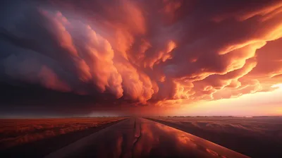 Dreamy Dramatic Wallpaper Wallpaper 4K, Nature category