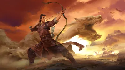 General Wallpaper 1920x1080 Fantasy Wallpaper 4K 1920x1080 White, Brown, Orange, Full HD, Ultrawide
