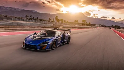 Vibrant Mclaren Wallpaper Cars Wallpaper 4K 5334x3000 A, Mclaren, Senna, Supercar, Speeds, Along, Racetrack, Sunset, Captured, Stunning, Ultra, Dynamic, White, Gray, Ultrawide, 4k