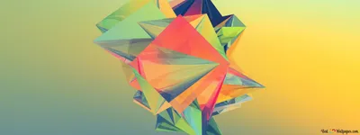 Digital Abstract Painting Technology Wallpaper 4K 2560x960 Gray