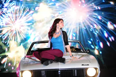 Misty Vibrant Wallpaper Abstract Wallpaper 4K 3184x2120 A, Vibrant, Hd, Desktop, Wallpaper, Featuring, Selena, Gomez, Sitting, Classic, Car, Set, White, Ultrawide, QHD