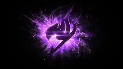 Moody Fairy Wallpaper Fantasy Wallpaper 4K 1920x1080 Hd, Desktop, Wallpaper, Featuring, The, Fairy, Tail, Emblem, Vibrant, Purple, Energy, Burst, Black, Ultrawide, Full HD