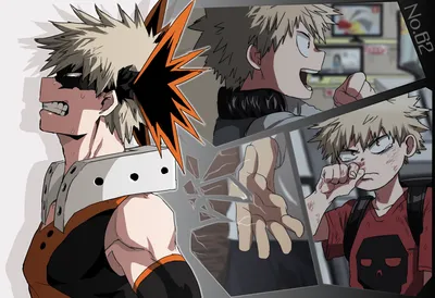 Katsuki Bakugou Hero Academia Shows Abstract Wallpaper 4K 1920x1315 Hd, Desktop, Wallpaper, Featuring, Katsuki, Bakugou, From, My, Hero, Academia, Shows, Various, Gray, White, Landscape, Full HD