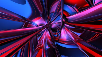 Abstract Cgi Vibrant Blue Abstract Wallpaper 4K 2560x1440 Abstract, 3d, Cgi, Artwork, In, Vibrant, Blue, And, Red, Hues, Creating, Dynamic, Pink, Green, Ultrawide, QHD