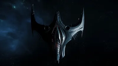 Dark Blade Wallpaper Space Wallpaper 4K 3840x2160 Blade, Star, Citizen), Space, Video, Game, Desktop, Gray, Blue, Ultrawide, 4K