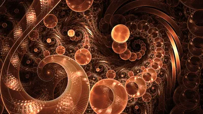 Abstract Fractal Design Trippy Abstract Wallpaper 4K 1920x1080 Abstract, Fractal, Design, Featuring, Trippy, Swirls, And, Bubbles, Vibrant, Shades, Red, Orange, Brown, Ultrawide, Full HD