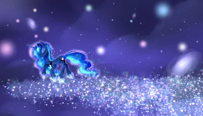 Golden Princess Wallpaper Space Wallpaper 4K 3500x2000 Princess, Luna, From, My, Little, Pony:, Friendship, Is, Magic, Depicted, Sparkling, Brown, Ultrawide, QHD
