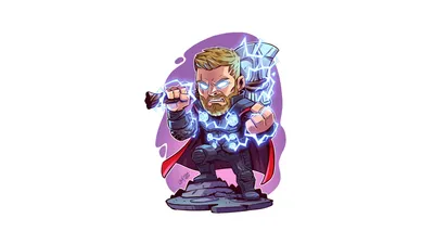 Bold Comic Wallpaper Abstract Wallpaper 4K 1920x1080 Hd, Pc, Desktop, Wallpaper, Featuring, A, Comic-style, Thor, Wielding, Mjolnir, Lightning, Crackling, White, Gray, Ultrawide, Full HD