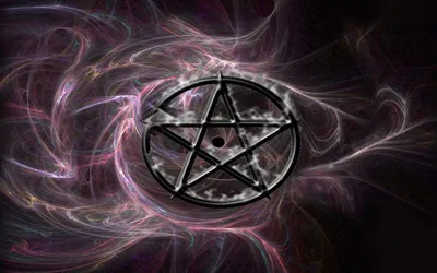 Dreamy Pentagram Wallpaper Black/Dark Wallpaper 4K 1920x1200 Pentagram, Dark, Occult, Hd, Desktop, Wallpaper, Background, Gray, Ultrawide, Full HD