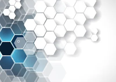 Serene Abstract Wallpaper Abstract Wallpaper 4K 1920x1360 Abstract, Hexagonal, Pattern, Showcasing, A, Blend, Of, Blue, White, Tones, Adds, Modern, Landscape, Full HD