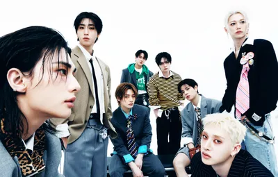 Eight Member Pop Boy Nature Wallpaper 4K 2036x1298 Hd, Desktop, Wallpaper:, Of, An, Eight-member, K-pop, Boy, Group, Members, Seated, Standing, White, Black, Ultrawide, Full HD