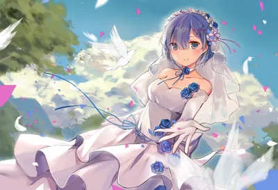 Rem Zero Starting Life Space Wallpaper 4K 1920x1312 An, Hd, Desktop, Wallpaper, Featuring, Rem, From, Re:zero, Zero, Starting, Life, Another, White, Gray, Landscape, Full HD
