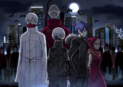 Tokyo Ghoul Main Characters World Wallpaper 4K 1920x1356 Hd, Desktop, Wallpaper, Of, Tokyo, Ghoul, Featuring, Main, Characters, Dynamic, Poses, Against, White, Gray, Landscape, Full HD