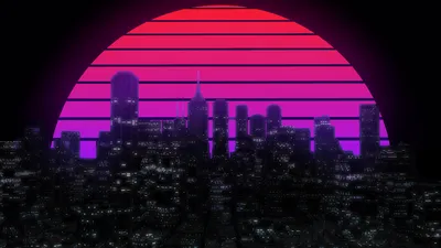 Vivid Synthwave Wallpaper Wallpaper 4K, World category