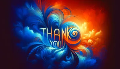 Epic Vibrant Wallpaper Abstract Wallpaper 4K 3584x2048 Vibrant, Hd, Desktop, Wallpaper, Featuring, Artistic, ‘thank, You’, Text, Colorful, Black, Ultrawide, QHD