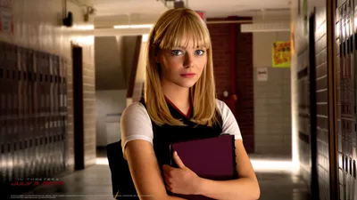 Young Woman Stands Abstract Wallpaper 4K 1920x1080 A, Young, Woman, Stands, In, School, Hallway, Holding, Binder, Lockers, Desktop, Features, White, Brown, Gray, Ultrawide, Full HD
