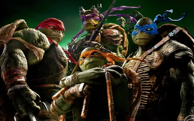 Teenage Mutant Ninja Turtles Movie Abstract Wallpaper 4K 1920x1200 Hd, Wallpaper, Featuring, The, Teenage, Mutant, Ninja, Turtles, 2014, Movie, Showcasing, Four, Brown, Ultrawide, Full HD