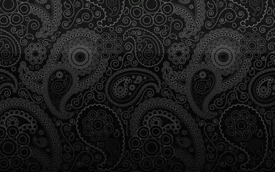 Calm Abstract Wallpaper Abstract Wallpaper 4K 1920x1200 Hd, Pc, Desktop, Wallpaper:, Featuring, An, Abstract, Black, Design, Intricate, Swirling, Circular, Ultrawide, Full HD