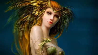 Captivating Fantasy Themed Woman Golden Fantasy Wallpaper 4K 1920x1080 A, Captivating, Fantasy-themed, Hd, Desktop, Wallpaper, Featuring, Woman, Striking, Golden, Hair, Intricate, White, Gray, Ultrawide, Full HD