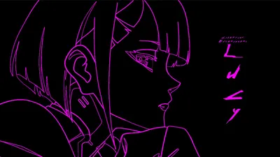 Vivid Minimalist Wallpaper Minimal Wallpaper 4K 1920x1080 Minimalist, Pink, Anime, Girl, Profile, Outlined, On, Black, Featuring, Bold, Lines, Name, Brown, Ultrawide, Full HD