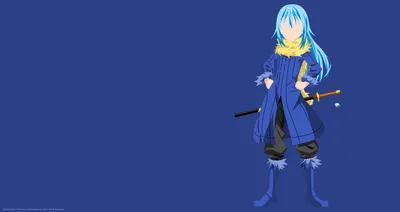 Rimuru Tempest Time Minimal Wallpaper 4K 8500x4500 Hd, Desktop, Wallpaper, Of, Rimuru, Tempest, From, That, Time, Got, Reincarnated, Slime, Blue, Ultrawide, 4K