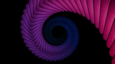 Abstract Colorful Spiral Abstract Wallpaper 4K 3840x2160 Brown